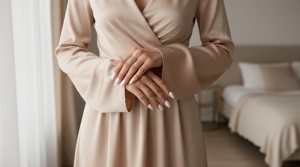 co oznaczają białe paznokcie u pań 