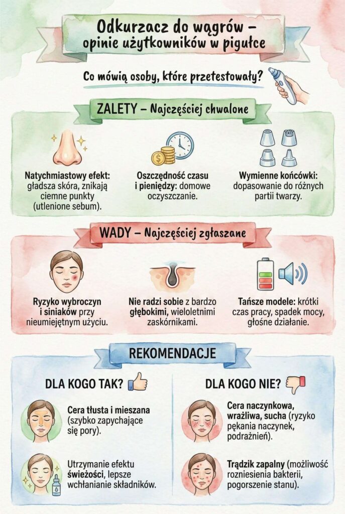 Opinie osób używających odkurzacza do wągrów Odkurzacz do wągrów – opinie użytkowników