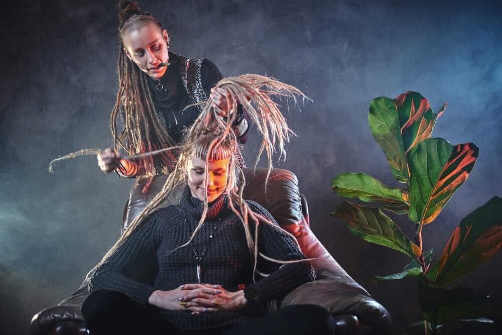 szydełkowanie dredów