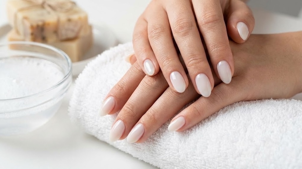 sopa nails na dłoniach 