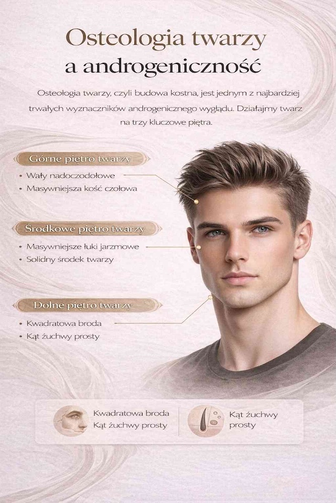 androgeniczny wygląd twarzy 