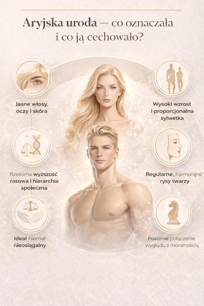aryjska uroda - cechy u kobiet i mężczyzn 