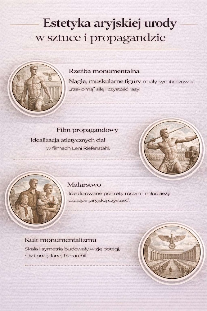 propaganda aryjskiej urody w sztuce i kulturze 