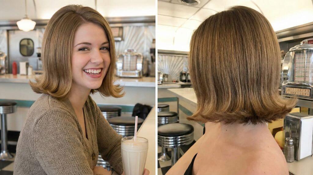 Fryzury bob – jak układać? Malt shop bob