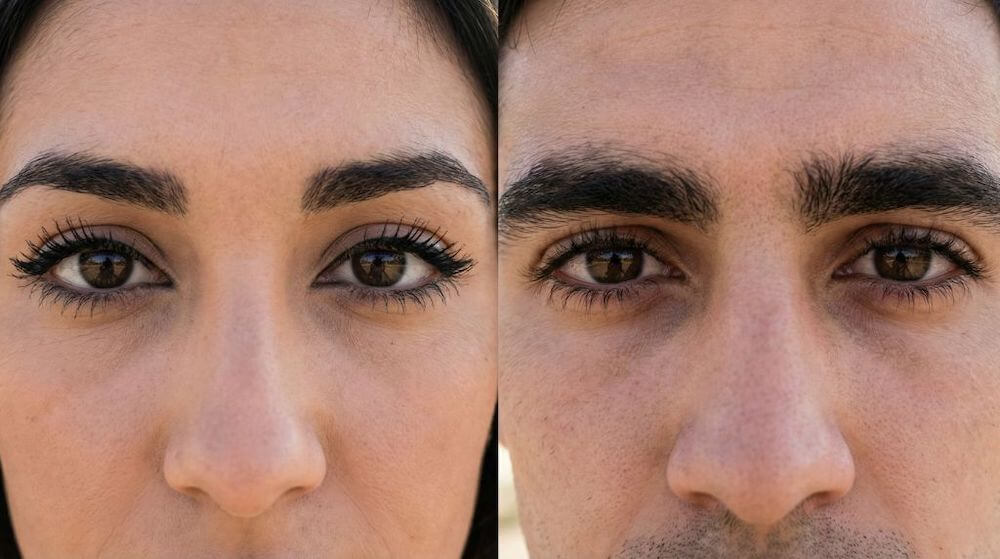 Hiszpańska uroda - ciemna oprawa oczu