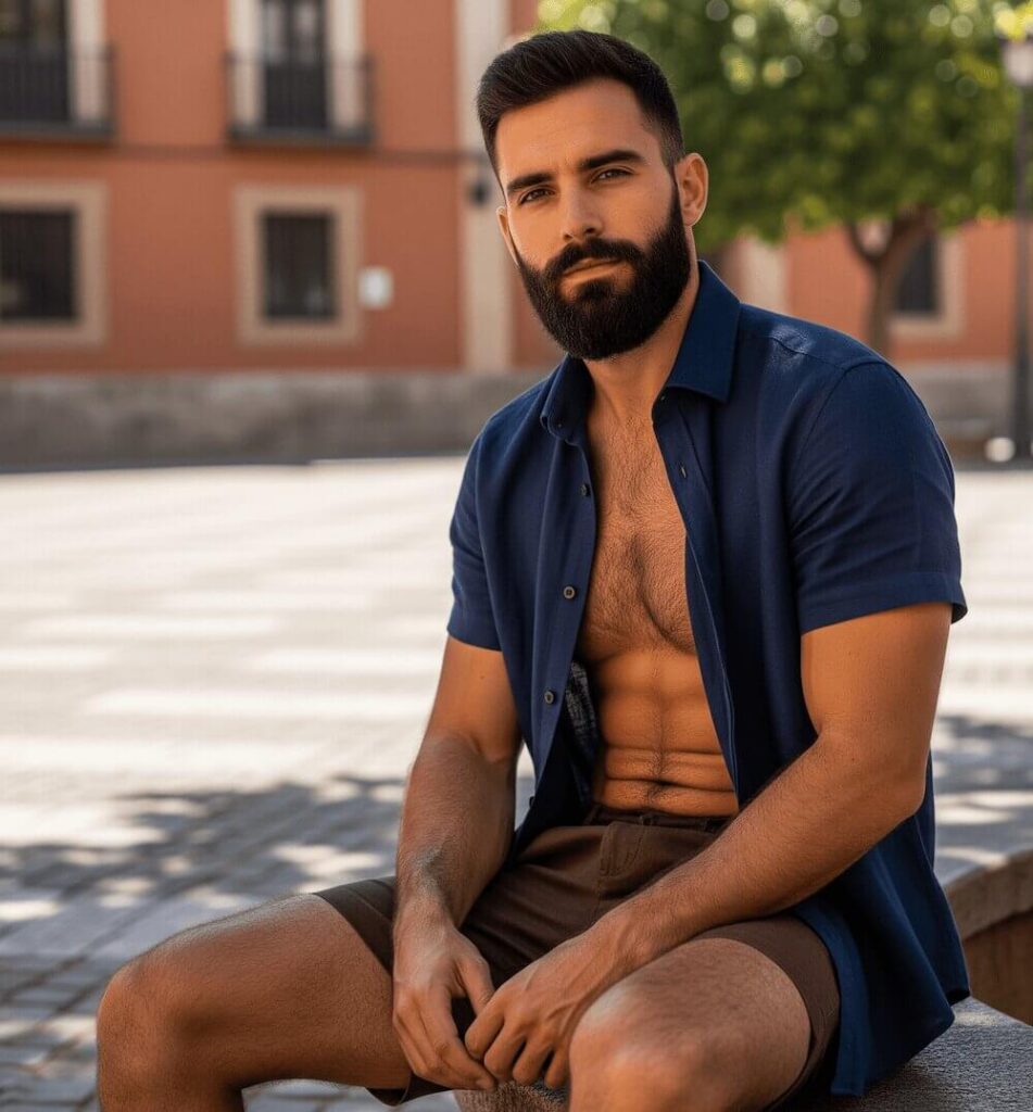 Obfite owłosienie Hiszpanów 