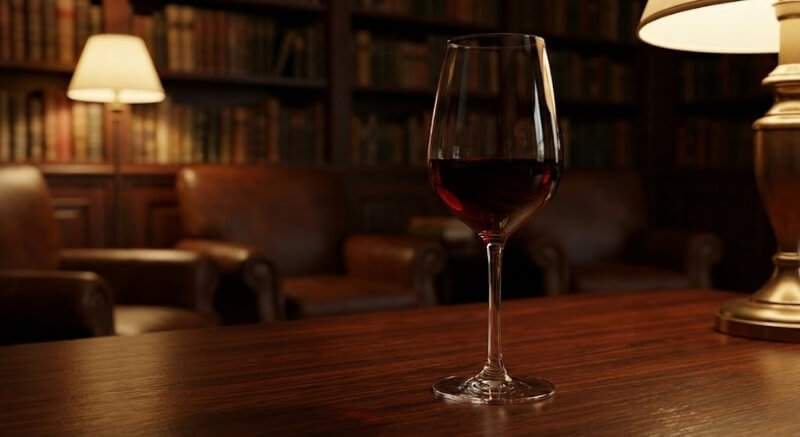 bordo jako odcień czerwieni wina