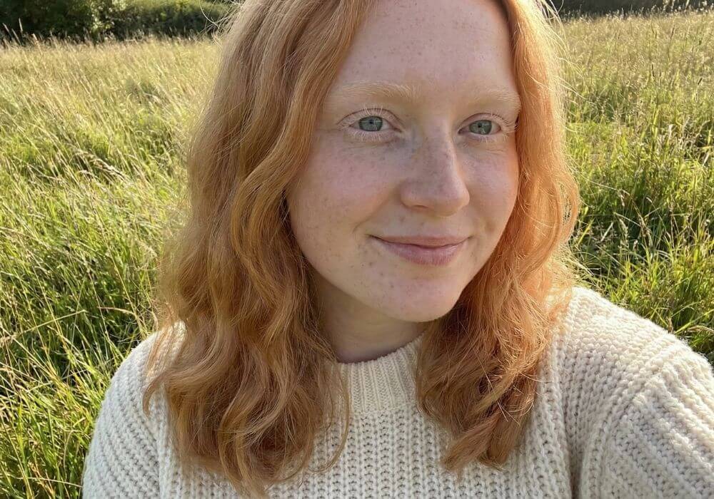 Odcienie rudości – rude włosy. Rudy blond