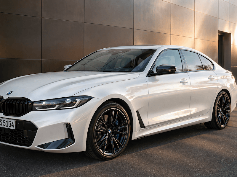 bmw biała perła