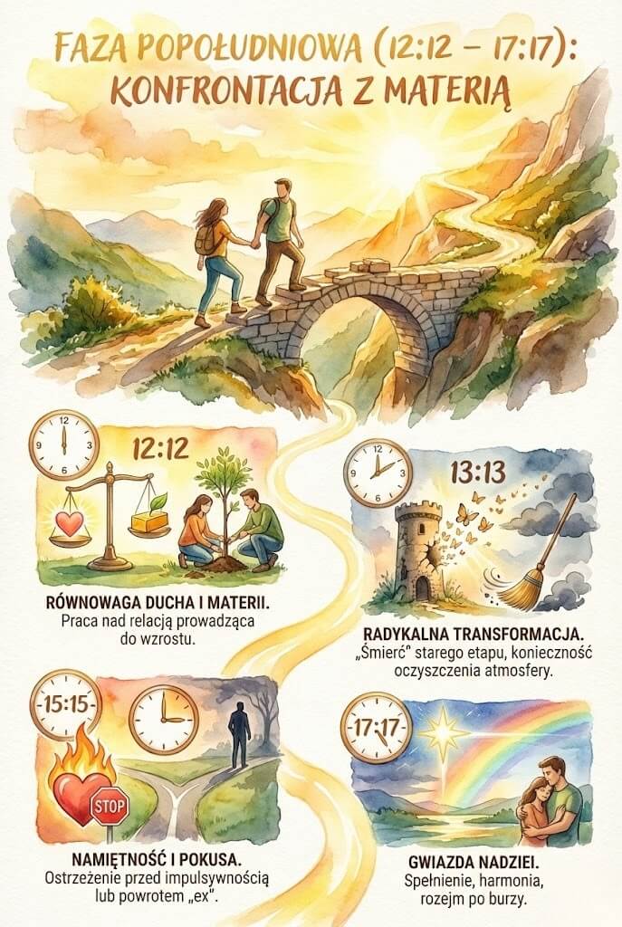 znaczenie godzin w miłości od 12 do 17