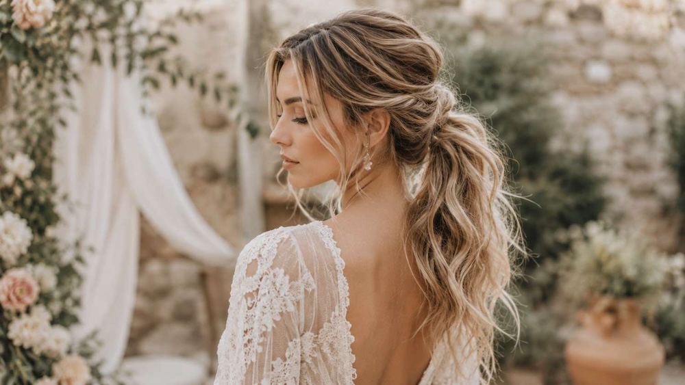 kucyk na wesele w stylu boho 