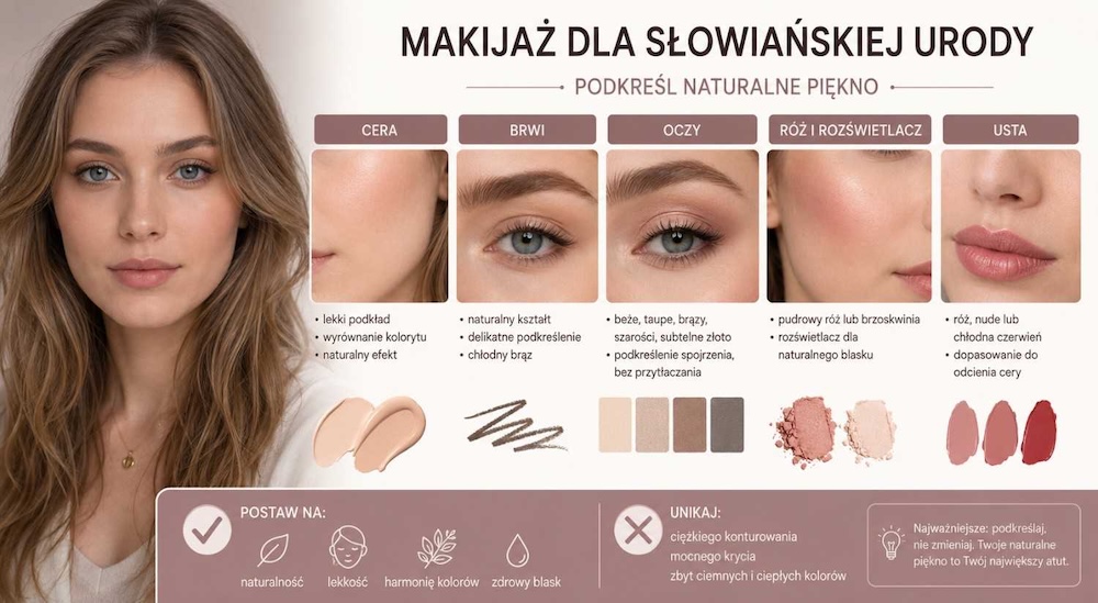 makijaż rekomendowany dla słowianek 