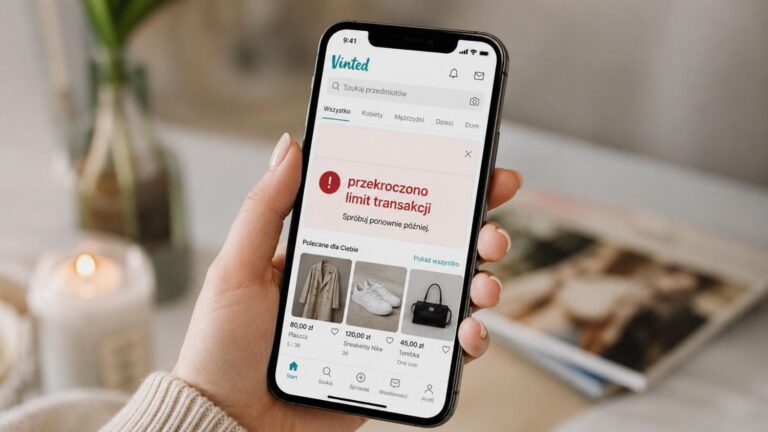 Przekroczono limit transakcji Vinted – co to znaczy i jak usunąć? Wyjaśnienie