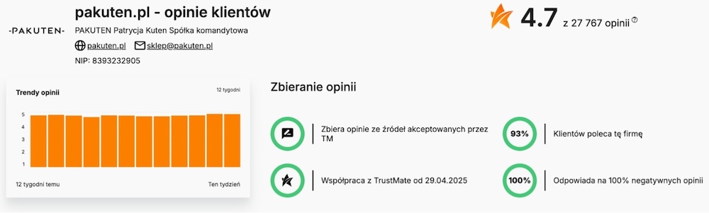pakuten - oceny z trustmate 