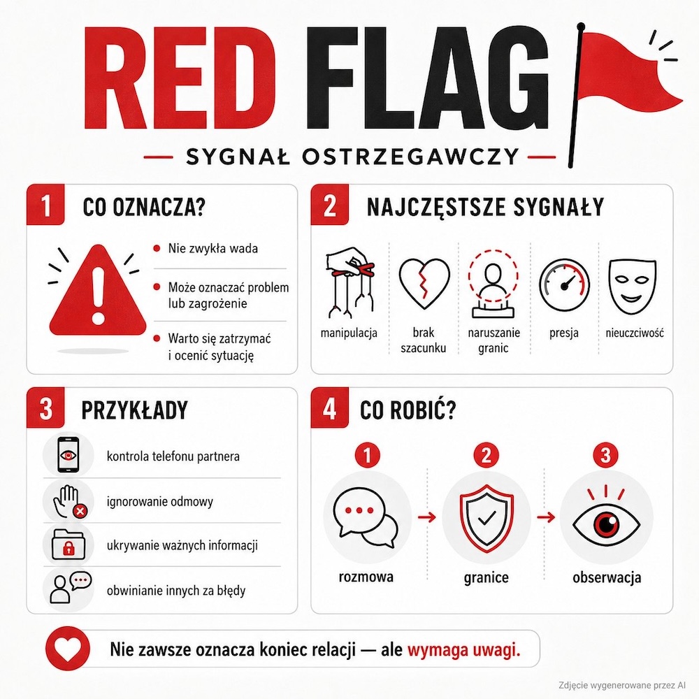 red flag co to - wyjaśnienie 