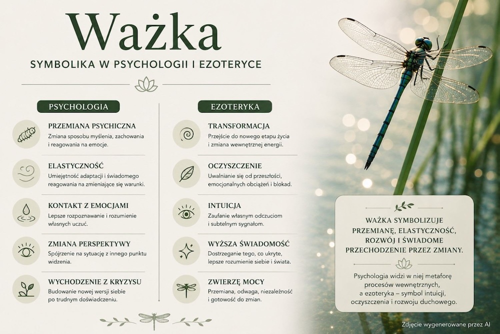 ważka - symbolika według psychologów i ezoteryków ważka - symbolika według psychologii i ezoteryki