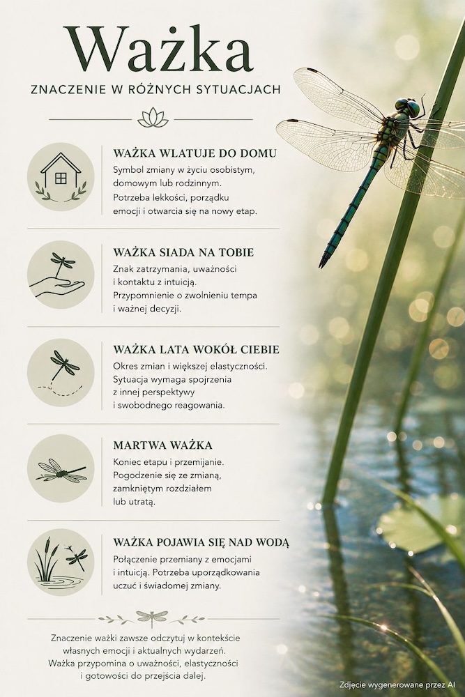 ważka - symbolika w różnych momentach ważka - symbolika różnych sytuacji